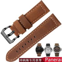 ▶★◀ Suitable for Panerai genuine leather watch strap Pangdahai PA111 441 386 24 26mm mens watch strap