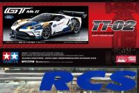 ? TAMIYA 58689A ชุดคิท TT-02 บอดี้ 2020 FORD GT Mk II ไม่มีสปีดคอนโทรล (without ESC)