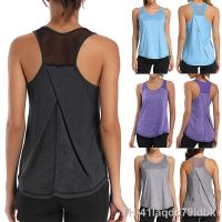 ✈ Top feminino pós-parto fitness para mulheres malha treino tanque racerback camisas de ioga roupas ginástica colete sem mangas singlet