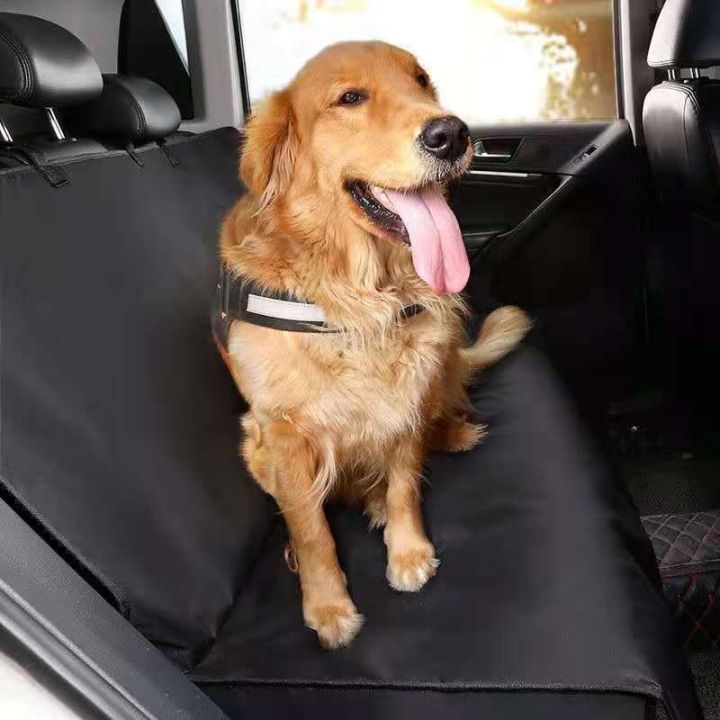 เบาะรถยนต์-เบาะหุ้มรถยนต์-กันน้ำที่นั่งสำหรับสุนัขผ้าคลุมเปลญวณรถ-van-ด้านหลังแผ่นรองป้องกันสำหรับเดินทาง-black-ปกป้องป้องกันฝุ่นและขนสัตว์สัตว์เลี้ยง-กันน้ำ-scratch-resistant-และ-non-slip-pet-car-sea