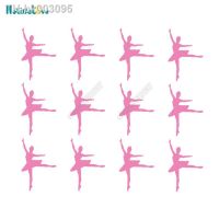 ✒┇♧ 48/set Small Ballerina Sticker Girl Decal Ballet Party Invitation Seal Nursery Decoration Removable Vinyl Wall Stickers B371