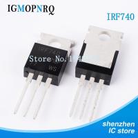 10ชิ้น/ล็อต IRF740 IRF740PBF MOSFET N-Chan 400V 10 Amp TO-220 Triode ทรานซิสเตอร์