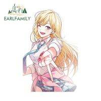 EARLFAMILY สติกเกอร์ติดรถยนต์13Cm X 8.7Cm,Kitagawa Marin สำหรับรถจักรยานยนต์กันน้ำกันเป็นรอยรถจักรยานยนต์