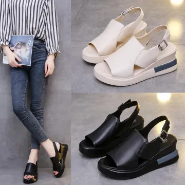 Women Summer Flat Sandals Kasut Sandal Perempuan Wanita Comfortable Shoes |  Lazada