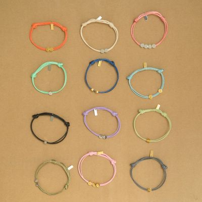 Bemet cord bracelet 02 *แจ้งตัวอักษรและสีเชือกทางแชทและไซส์ข้อมือ New cord colors