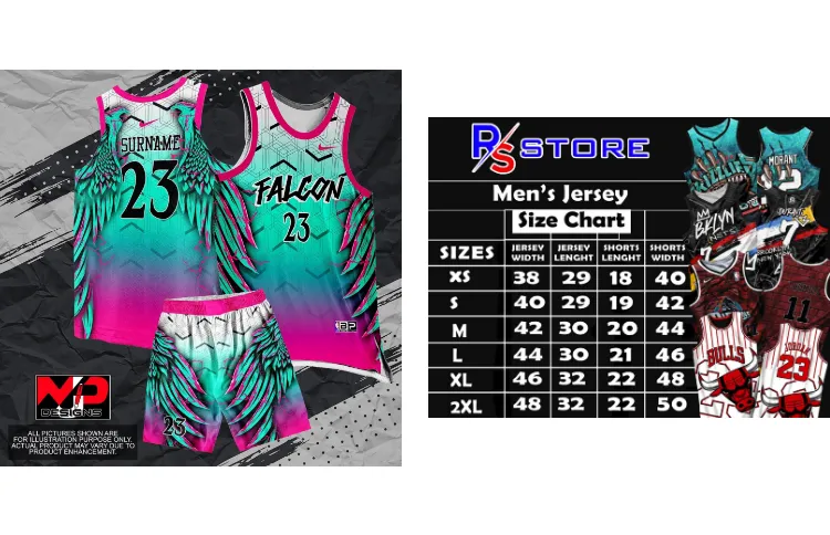 Team FALCONS 🏀🔥 Custom - Jersey Philippines Sublimation