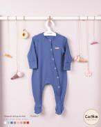 Cookie- Sleepsuit dài tay cài chéo liền tất và bao tay