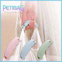 PETIBAG 5PCS แบบพกพาได้ ถุงช้อปปิ้งถุง สะดวกสบายสบายๆ ปกป้องมือของคุณ ขายของชำ ที่จับแบบถือ ที่ใส่ของ คลิปยึดกระเป๋า