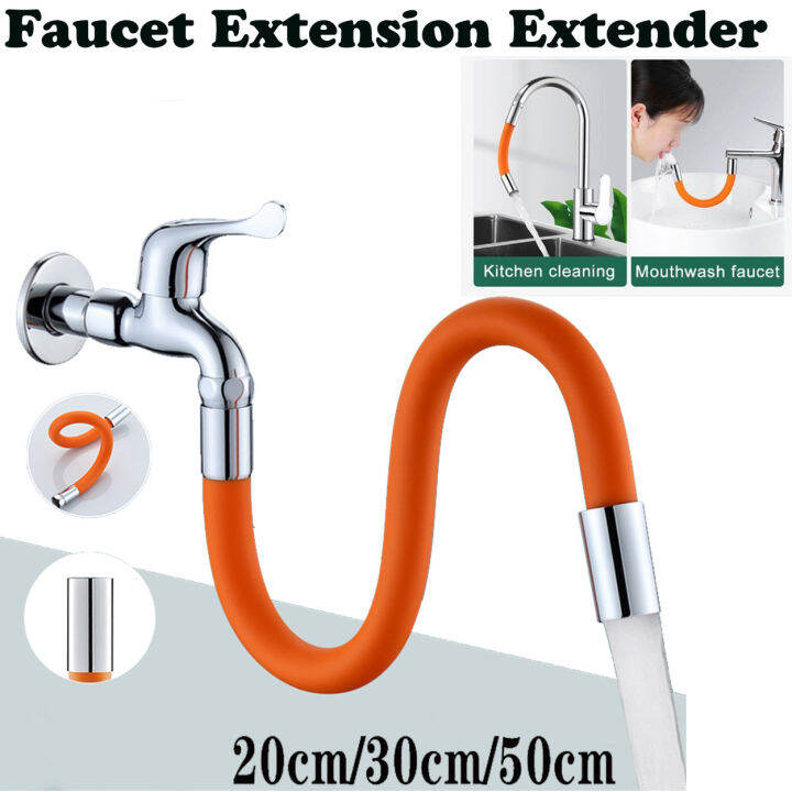 Faucet Extension Hose 360 Degrees Silicone hose Kitchen Faucet
