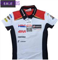 LCR HONDA TEAM BIKE MOTOGP BSB WOMENS POLO SHIRT WHITE SIZE