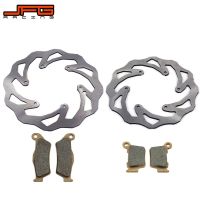 Motorcycle 220MM 260MM Front Rear Brake Discs Rotors Brake Pads For KTM EXC SX SXF XC XCF XCW XCFW 125 150 250 300 350 450 530