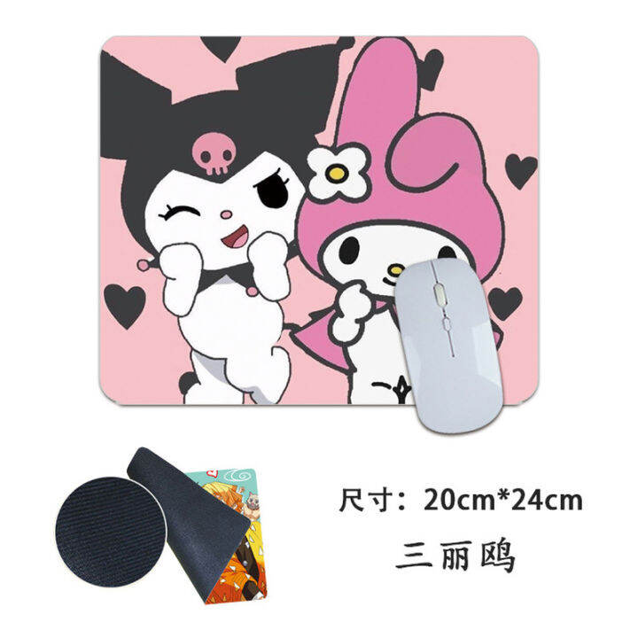 hot-kuromi-mousepad-การ์ตูนขนาดเล็ก-animation-sanrio-อะนิเมะโต๊ะคอมพิวเตอร์-pad-คีย์บอร์ดเกม-pad