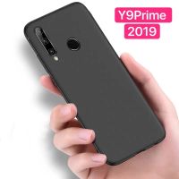 พร้อมส่งทันที Case Huawei Y9 Prime 2019 เคสโทรศัพท์หัวเว่ย Y9Prime 2019 เคสนิ่ม tpu เคสสีดําสีแดง เคสซิลิโคน สวยและบางมาก