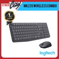 WIRELESS KEYBOARD &amp; MOUSE (คีย์บอร์ดและเมาส์ไร้สาย) LOGITECH MK235 WIRELESS COMBO