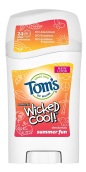 Lăn khử mùi cho trẻ em Tom s of Maine Aluminum-Free Wicked Cool Natural Deodorant for Kids Summer Fun 45g (Mỹ)