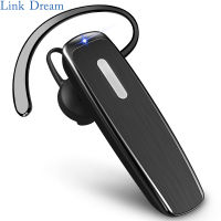 Link Dream Headset Bluetooth V5.0 with Mic 22Hrs Talk Time Wireless Business Earbuds Earphone for Xiaomi Android Phones Driving