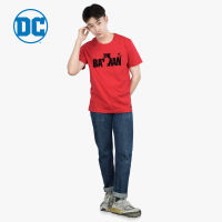 Pena House Batman T-shirt DBMT5268 RE เสื้อคอกลม ผ้าคอตตอน 100% สีแดง