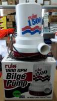 Rule Bilge Pump 1500 GPH, 2000 GPH 24 V / ปัมน้ำ สำหรับเรือ ขนาด 1500 -2000 ขนาด 24 โวลต์