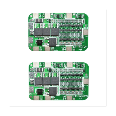 2Pcs 6S 15A 24V BMS Charger Protection Board for 6 18650 Li-Ion Lithium Battery Cell Module DIY Kit