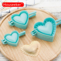 Houseekerใหม่DIYเครื่องทำเกี๊ยวซ่าเครื่องมือรูปหัวใจJiaoziที่ห่อเกี๊ยวDumplingแม่พิมพ์คลิปเบเกอรี่แม่พิมพ์Pastryครัวอุปกรณ์เสริม