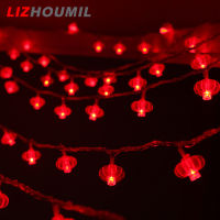 LIZHOUMIL ไฟเชือกเทียนขนาดเล็ก20led ยาว3เมตร,Lampu Hias นางฟ้าใช้แบตเตอรี่สำหรับตกเเต่งตรุษจีน