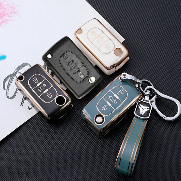 car-key-cover-case-for-peugeot-206-207-307-308-508-citroen-c1-c2-c3-c4-c6-c8-ds4-ds5-ds6-tpu-shell-holder-protector-keychain-bag