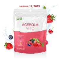 สินค้าราคาพิเศษ หมดอายุ 11/2023 ✅✅ วิตามินซี Acerola Vit C Nutrimaster เข้มข้น บำรุงร่างกาย ภูมิคุ้มกัน 30 แคบซูล