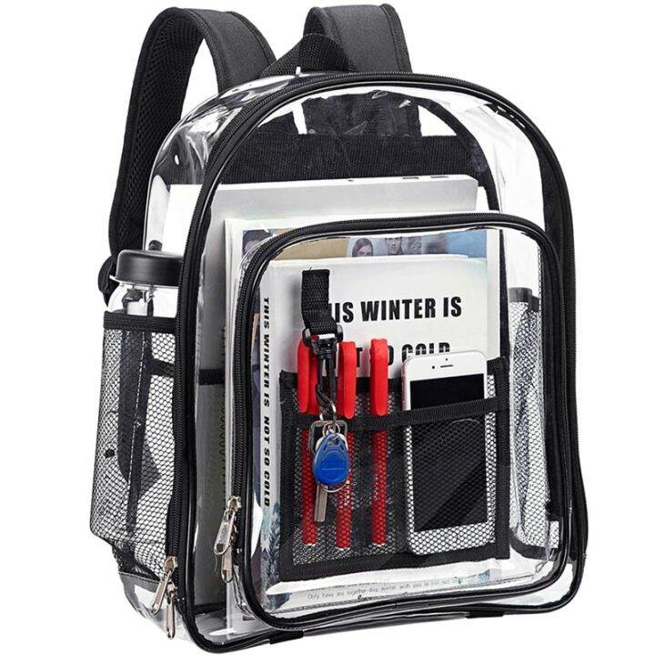 heavy-duty-clear-backpack-security-transparent-school-backpack-see-through-bookbag-for-work-security-check-and-travel