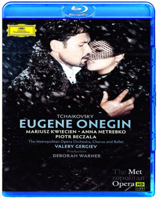 Tchaikovsky opera Onegin Anna Netrebko gekiev Chinese characters (Blu ray 25g)