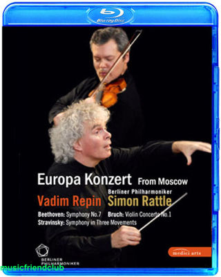 The 2008 Concert Berlin Philharmonic returned to simonat, Moscow (Blu ray BD25G)