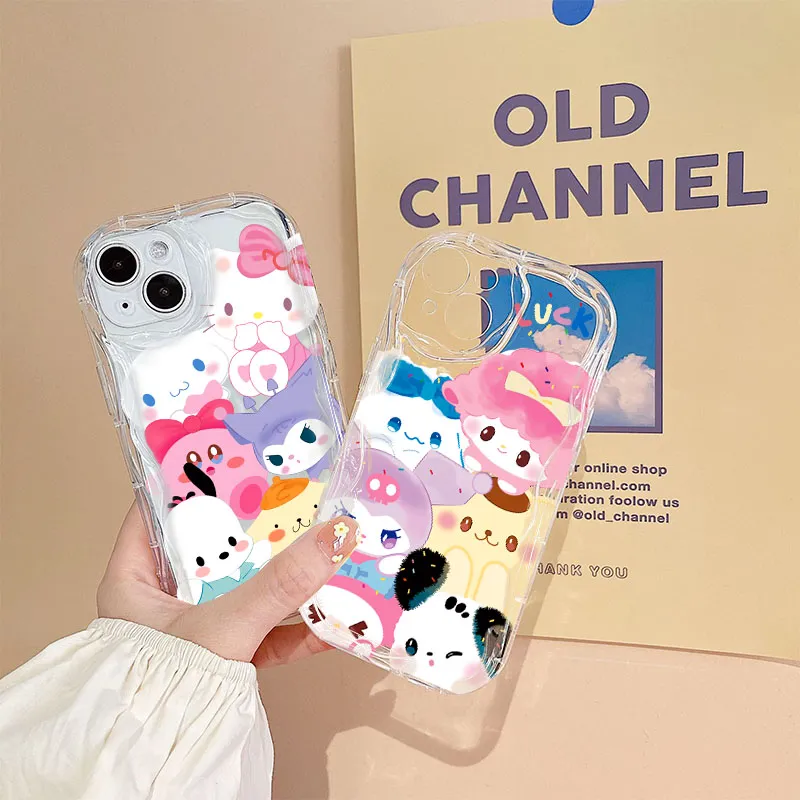 Sanrio Hello kitty Kuromi Melody Cinnamoroll Dog Case For OPPO