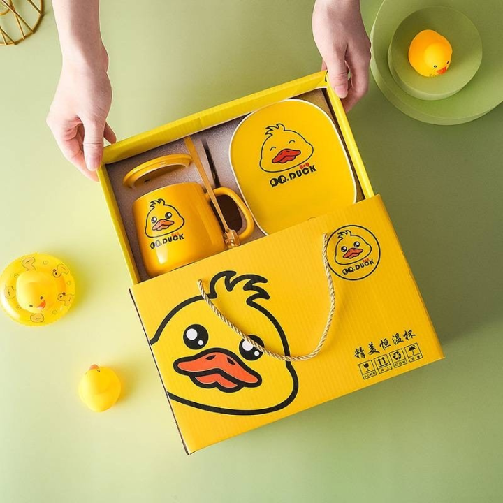spa-home-shop-แก้วอุ่นร้อน-เป็ดน้อย-ได้ครบพร้อมกล่องตามรูปไปเลยจ้า-1-เซทจะมีแก้ว-ฝาแก้ว-ช้อน-ฐานอุ่นร้อน-พร้อมกล่องน้า