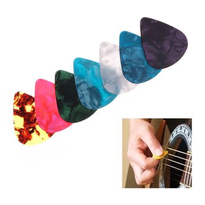 1pcs Colorful Guitar Picks Multi ABS Plectrum Plucked String Instrument Accessories for Acoustic Electric Guitar Bass Lovers Guitar Bass Accessories
