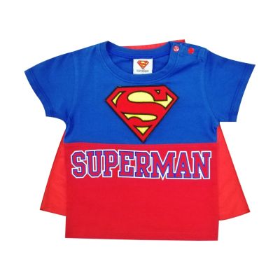 SUPERMAN :  เสื้อยืดเด็กผู้ชาย ลิขสิทธิ์แท้