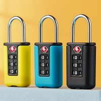 【CC】✌✓  New TSA Customs Password Lock Luggage Security Anti-Theft Contrast Color Padlock 3 Digit Combination