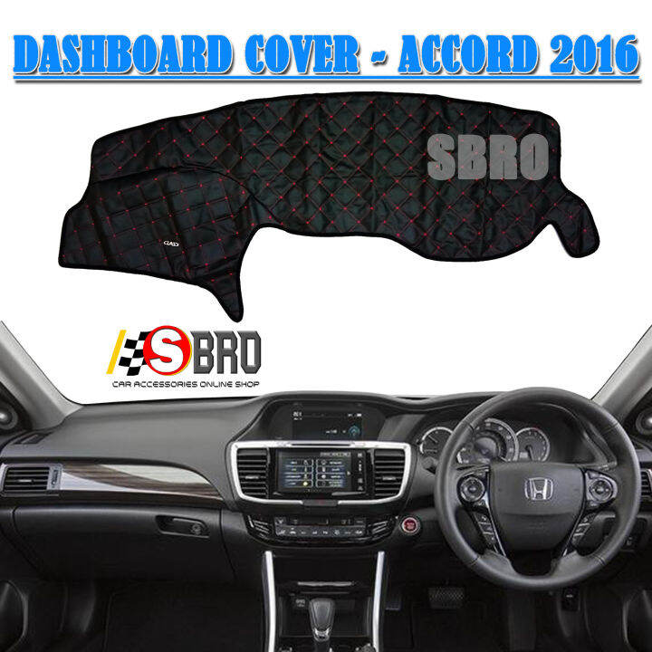 Honda Accord 2016 Dashboard cover with Red Line Genuine DAD Lazada