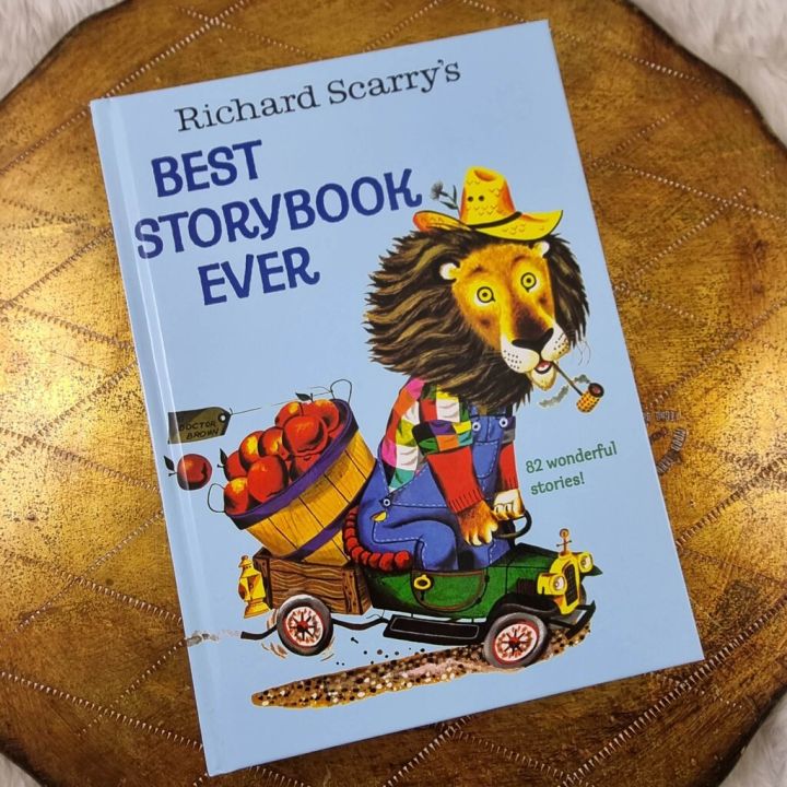 หนังสือ-เด็ก-richard-scarrys-best-storybook-ever-ปกแข็ง-ของแท้-rare-new-แท้-หมอรวงข้าวแนะนำ
