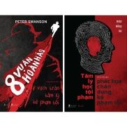 Sách - Combo 2 Cuốn Tâm Lý Kẻ Phạm Tội 8 Vụ Án Hoàn Hảo + Tâm Lý Học Tội