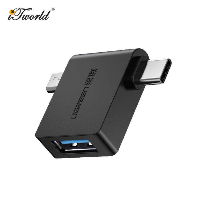 UGREEN Micro USB+USBC to USB 3.0 OTG Adapter30453 Lazada