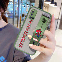 UCUC เคสโทรศัพท์เคสสำหรับVivo V19เคสมือถือ เคสโทรศัพท์ เคสเด็กผู้ชายเท่การ์ตูนเคสใส่โทรศัพท์ (สายรัดข้อมือ) กันกระแทกFrostedกลับนุ่มขอบฝาครอบเลนส์ป้องกันเลนส์โทรศัพท์บางเฉียบกรณี