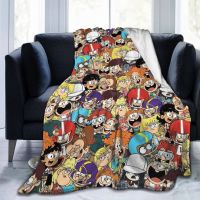 2023 in stock ✘♧The Loud House Ultra-Soft Micro Fleece Blanket CARTOON Printed Fashion Fashion Washable Quilt Comf，Contact the seller to customize the pattern for free