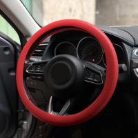 Car Silicone Steering Wheel Cover For DACIA SANDERO STEPWAY Dokker Logan Duster Lodgy Steering Wheels Accessories