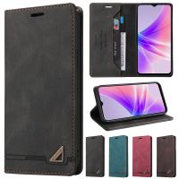 Wallet Flip Leather Texture Case For OPPO A96 A95 A94 A93s A92 A77 A76 A74 A73 A72 A57e A55s A54 A53 A52 A36 A35 A33 A32 A16 A15