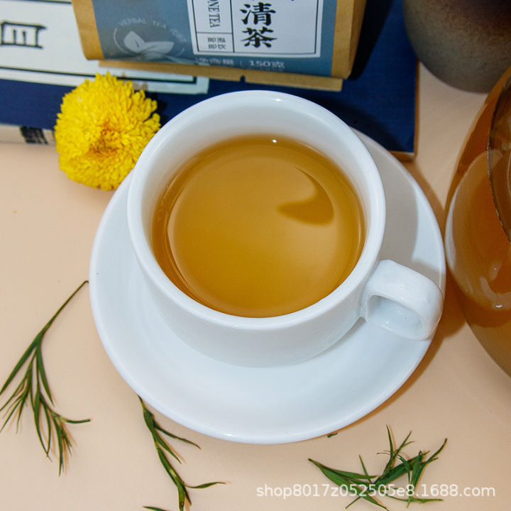 หินสมุนไพร-cungutang-ชาใสไก่หินทองด้านในชาใสการผสมกันของชาถุงชาทดแทนชาชาเพื่อสุขภาพชา-o-em-generationqianfun