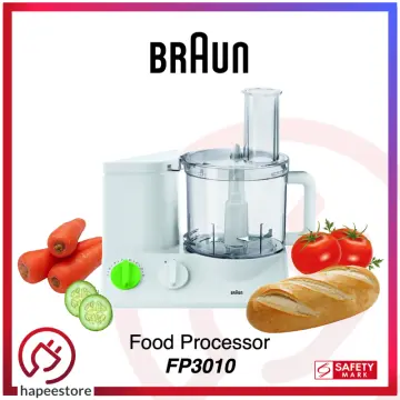 Braun FP3010 TributeCollection Food Processor 220-Volt