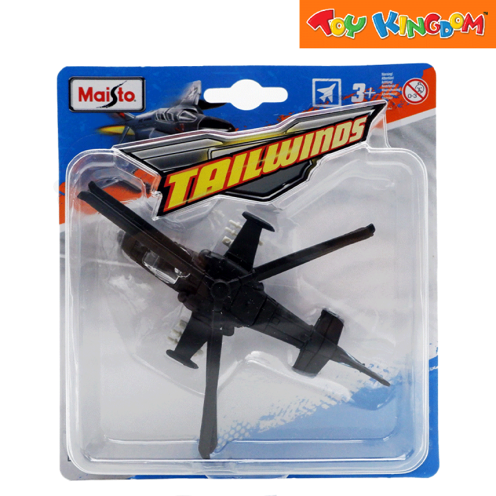 Maisto Tailwinds Fresh Metal Ka-52 Alligator Dull Black Die-cast 