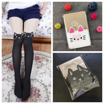 Cat Paw Over Knee Anime Socks – My Secret Candy
