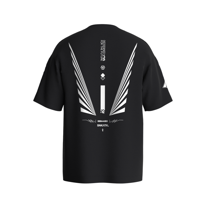 Core Wings Oversized Tshirt - Black | Lazada PH