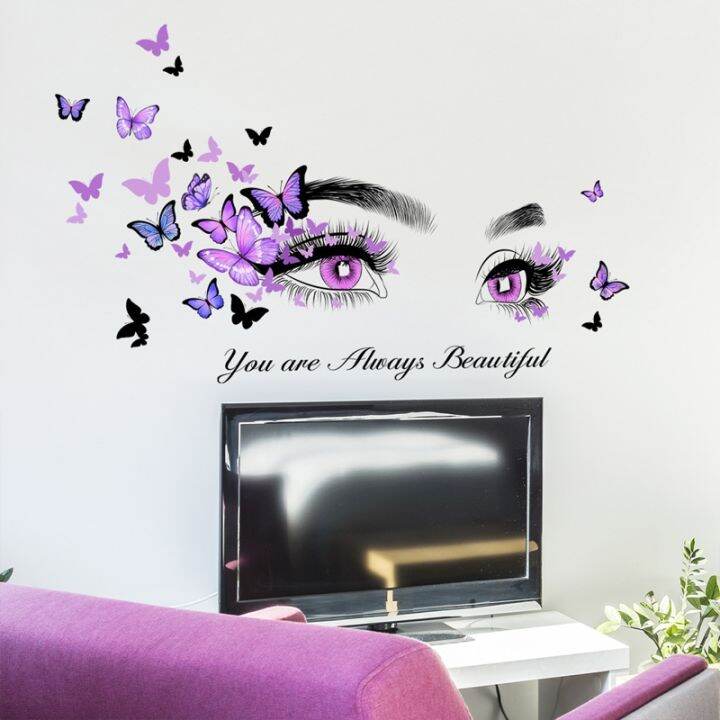 1pc-butterfly-figure-graphic-wall-sticker-modern-self-adhesive-wall-art-decal-for-home-decor