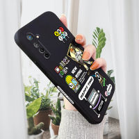 เคส Hpcase สำหรับ OPPO K3 Oppo เคสป้องกันกล้องคลุมทั้งหมดปลอกซิลิโคนของเหลวรูปแบบขอบสี่เหลี่ยมชั่วโมงแห่งความสุข K5 OPPO